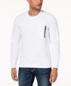 Inc International Concepts Men's Zip-pocket Sweatshirt, Created For Macy's
