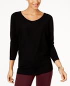 Thalia Sodi Laced-back Sweater, Created For Macy's