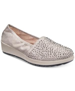 White Mountain Lewis Embellished Wedge Sneakers Women's Shoes