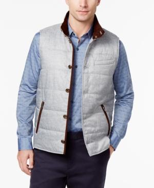 Tasso Elba Men's Reggie Quilted Vest, Created For Macy's