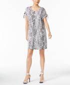 Calvin Klein Cold-shoulder Shift Dress, A Macy's Exclusive Style
