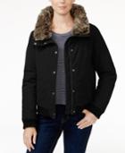 Levi's Faux-fur-trim Bomber Jacket