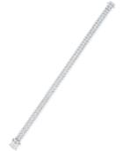 Diamond Two Strand Tennis Bracelet (3 Ct. T.w.) In 14k White Gold