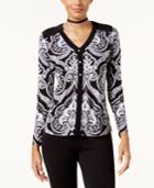 Inc International Concepts Embellished Top, Created For Macy's