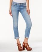 Hudson Jeans Ginny Causeway Wash Cropped Straight-leg Jeans