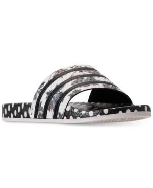 Adidas Women's Originals Adilette Farm Slide Sandals From Finish Line