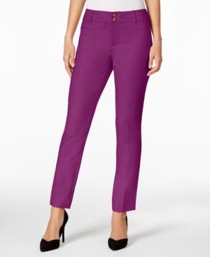 Charter Club Petite Slim-leg Ankle Pants, Created For Macy's