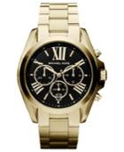 Michael Kors Women's Chronograph Bradshaw Gold-tone Stainless Steel Bracelet Watch 43mm Mk5739 - First @ Macy's!