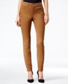 Style & Co Faux-suede Skinny Pants, Only At Macy's