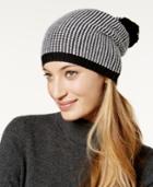 Eileen Fisher Merino Wool Pom Pom Beanie