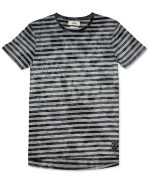 Rusty Laters Tie-dye Striped T-shirt