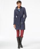 Cole Haan Quilted Belted Coat