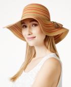 Vince Camuto Stripe And Tassel Floppy Hat