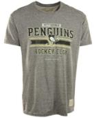 Retro Brand Men's Short-sleeve Pittsburgh Penguins Tri-blend T-shirt