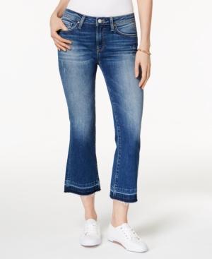 Mavi Anika Mid Used Wash Cropped Flare-leg Jeans