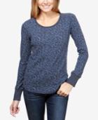 Lucky Brand Cotton Animal-print Sweatshirt