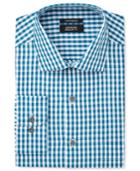 Alfani Men's Classic-fit Performance Oversized Check Dress Shirt, Created For Macy's