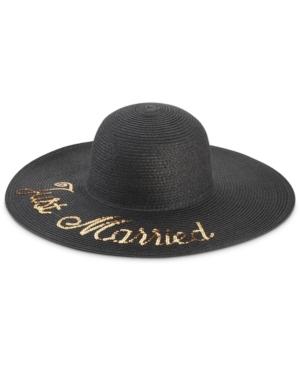 Blue By Betsey Johnson Just Married Floppy Hat