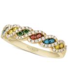 Le Vian Exotics Diamond Colored Ring (5/8 Ct. T.w.) In 14k Gold