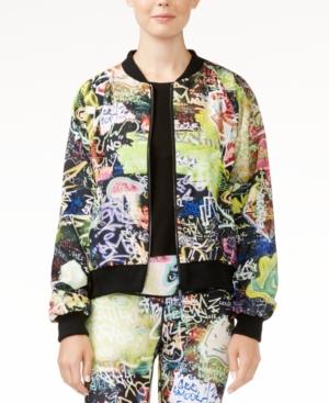 Rachel Rachel Roy Graffiti Bomber Jacket, Only At Macy's