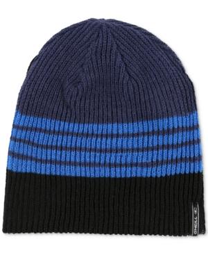 O'neill Men's Revert Colorblocked Stripe Beanie