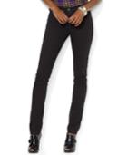 Lauren Jeans Co. Jeans, Super Stretch Slimming Modern Skinny, Black Wash
