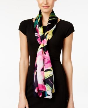 Vince Camuto Bold Strokes Silk Oblong Scarf