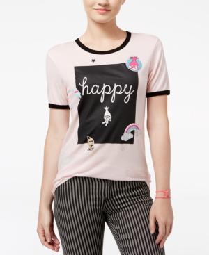 Trolls By Dreamworks Juniors' Happy Graphic T-shirt