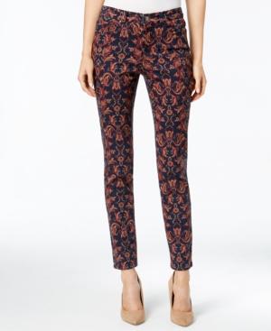 Charter Club Printed Skinny Pants, Only At Macy's