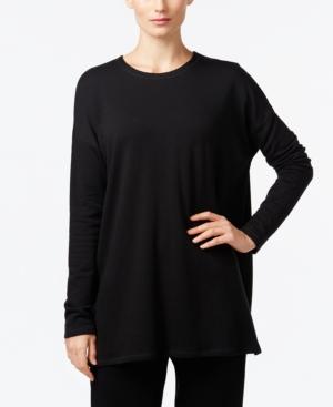 Eileen Fisher Dolman-sleeve Tunic Sweatshirt