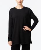 Eileen Fisher Dolman-sleeve Tunic Sweatshirt