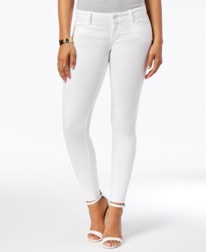 Guess Raw-hem Ankle Skinny Jeans