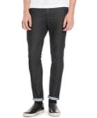 Kenneth Cole New York Coated Slim-fit Jeans