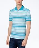 Calvin Klein Men's Multi-width Stripe Polo