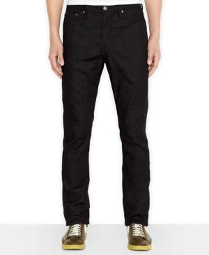 Levi's 511 Slim-fit Black Rigid-wash Pants