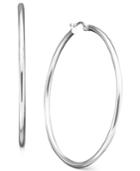 Giani Bernini Sterling Silver Hoop Earrings, 1-3/4