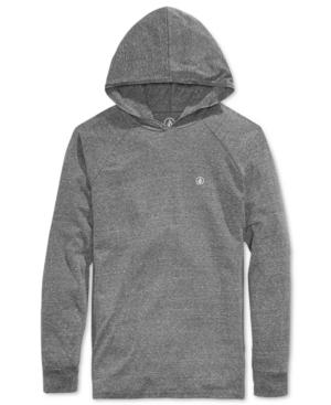 Volcom Men's Circle Staple Hooded Long-sleeve T-shirt