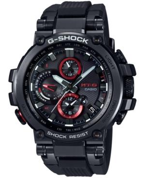 G-shock Men's Solar Black Resin Strap Watch 51.7mm