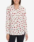 Tommy Hilfiger Printed Blouse, Created For Macy's