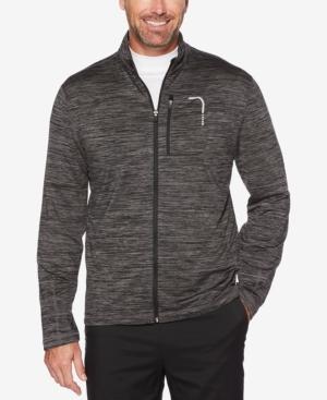 Pga Tour Men's Heathered Zip Jacket