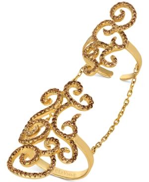 Le Vian Chocolatier Diamond Knuckle Ring (1-1/6 Ct. T.w.) In 14k Gold