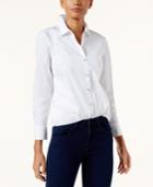 Inc International Concepts Corset-back Shirt, Created For Macy's