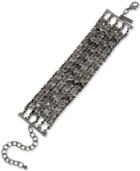 Inc International Concepts Hematite-tone Chain Link Bracelet, Only At Macy's