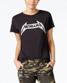 Bravado Juniors' Metallica Graphic Cotton T-shirt