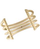 Rachel Rachel Roy Gold-tone Multi-row Cuff Bracelet