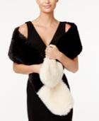 Inc International Concepts Colorblocked Faux-fur Scarf, Created For Macy's