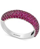 Effy Final Call Ruby Pave Ring (1-1/2 Ct. T.w.) In 14k White Gold