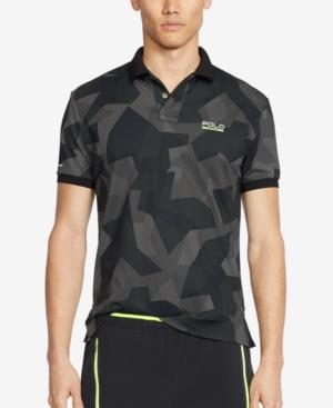 Polo Ralph Lauren Camo-print Pique Mesh Polo Shirt