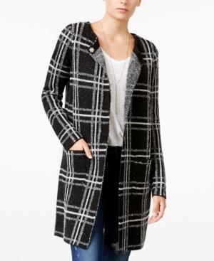 Sanctuary Serge Plaid City Coat
