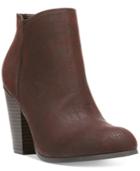 Fergalicious Punch Ankle Booties Women's Shoes